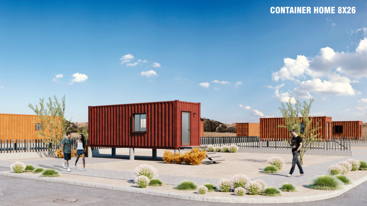 Customerized Container Home CUSTOMIZED CONTAINER HOMES - Adaptive Shelters
